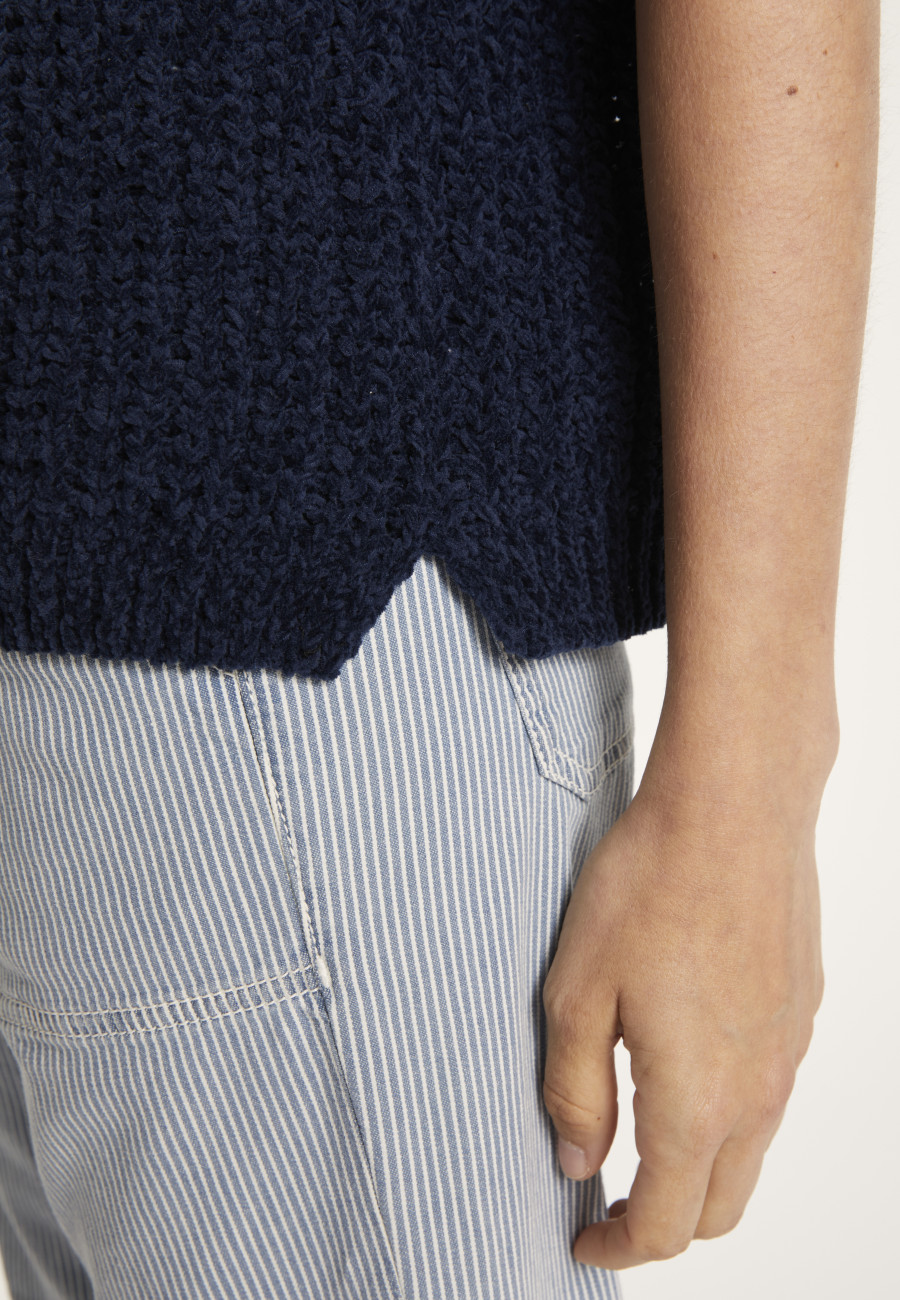 Cotton velvet jumper - MARCELIN