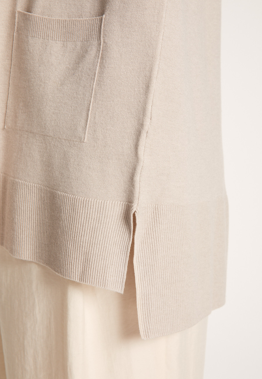 Colete de lã e viscose - Agata