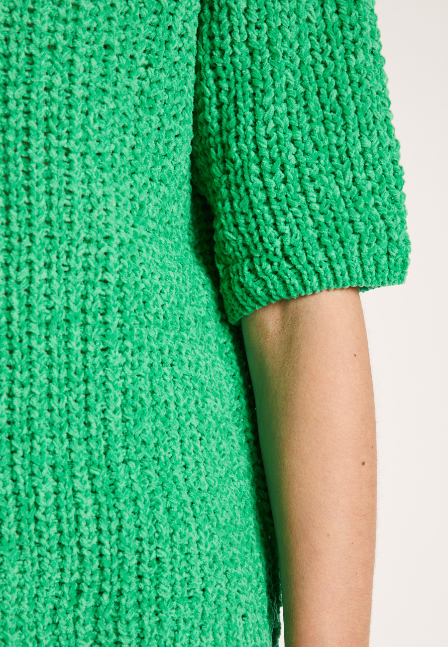 Suéter pequeno de veludo de algodão - Marcelin