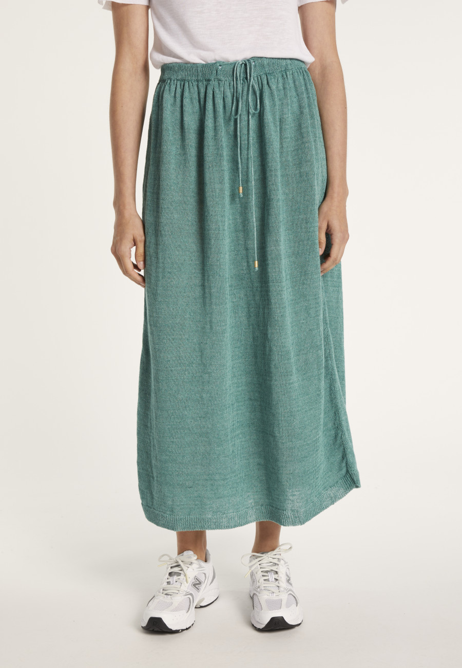 Long linen skirt - MAELY