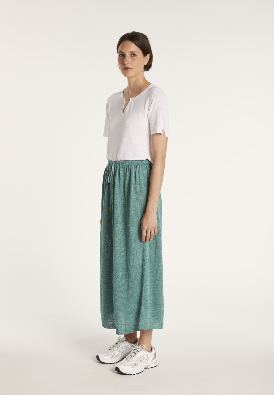 Long linen skirt - MAELY