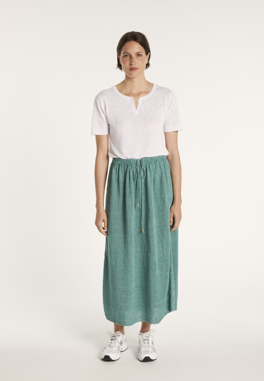 Long linen skirt - MAELY