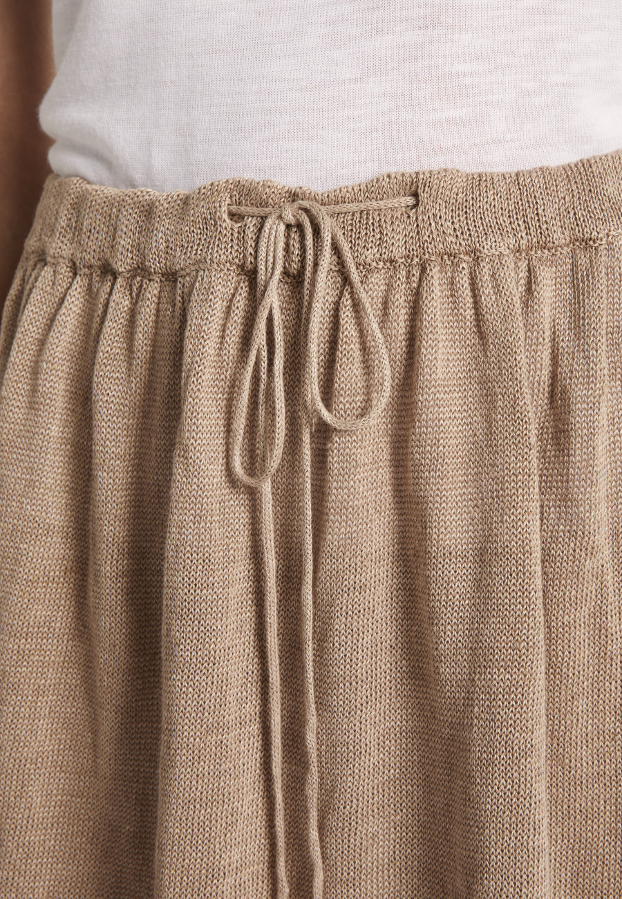 Long linen skirt - MAELY