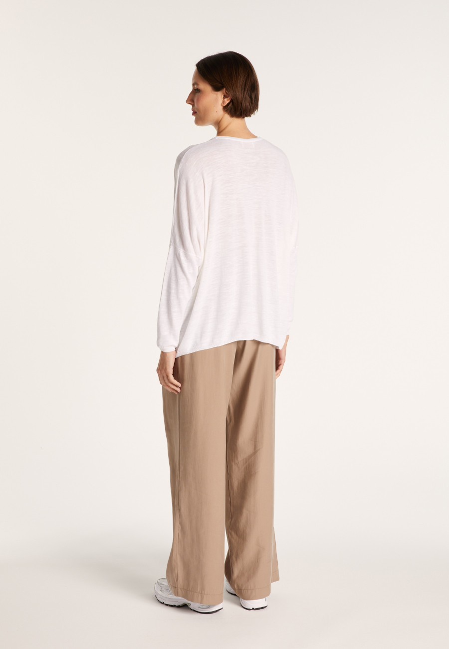 Long linen cardigan - Ballon