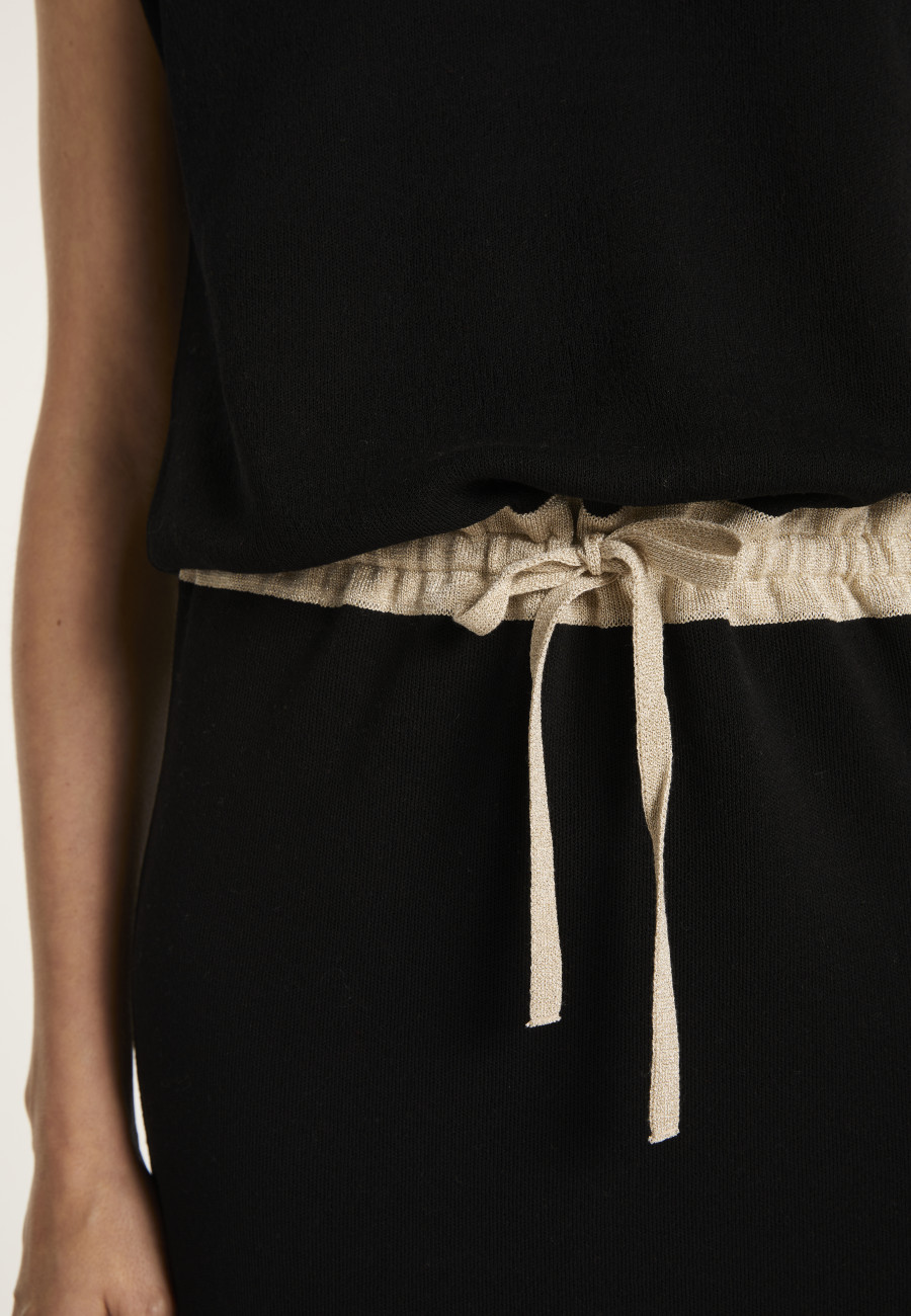 Vestido midi com cinto - Meili