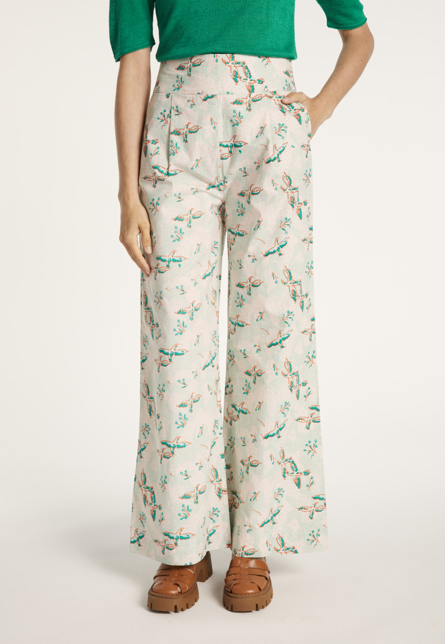 Calça de algodão Maison Montagut x Maison Martin Morel - Malte