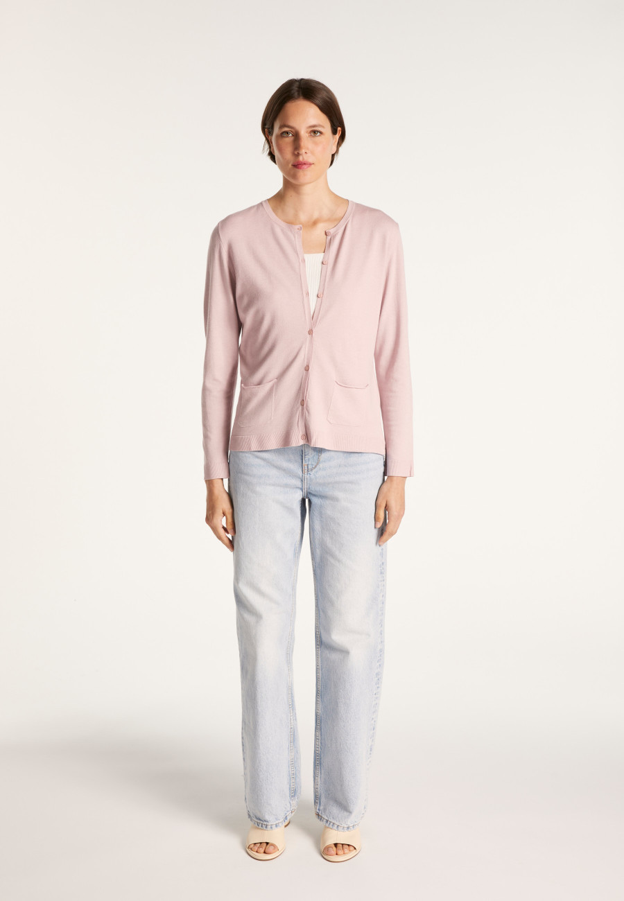 Wool and viscose cardigan - Athènes