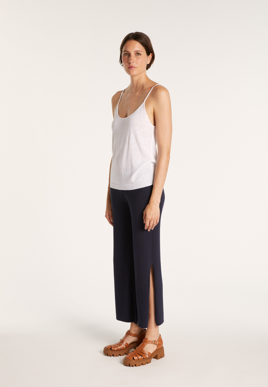 Calça com fenda lateral - Jaguar