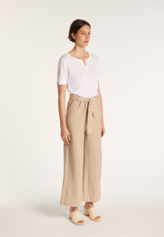 Pantalon large en coton - Joseph