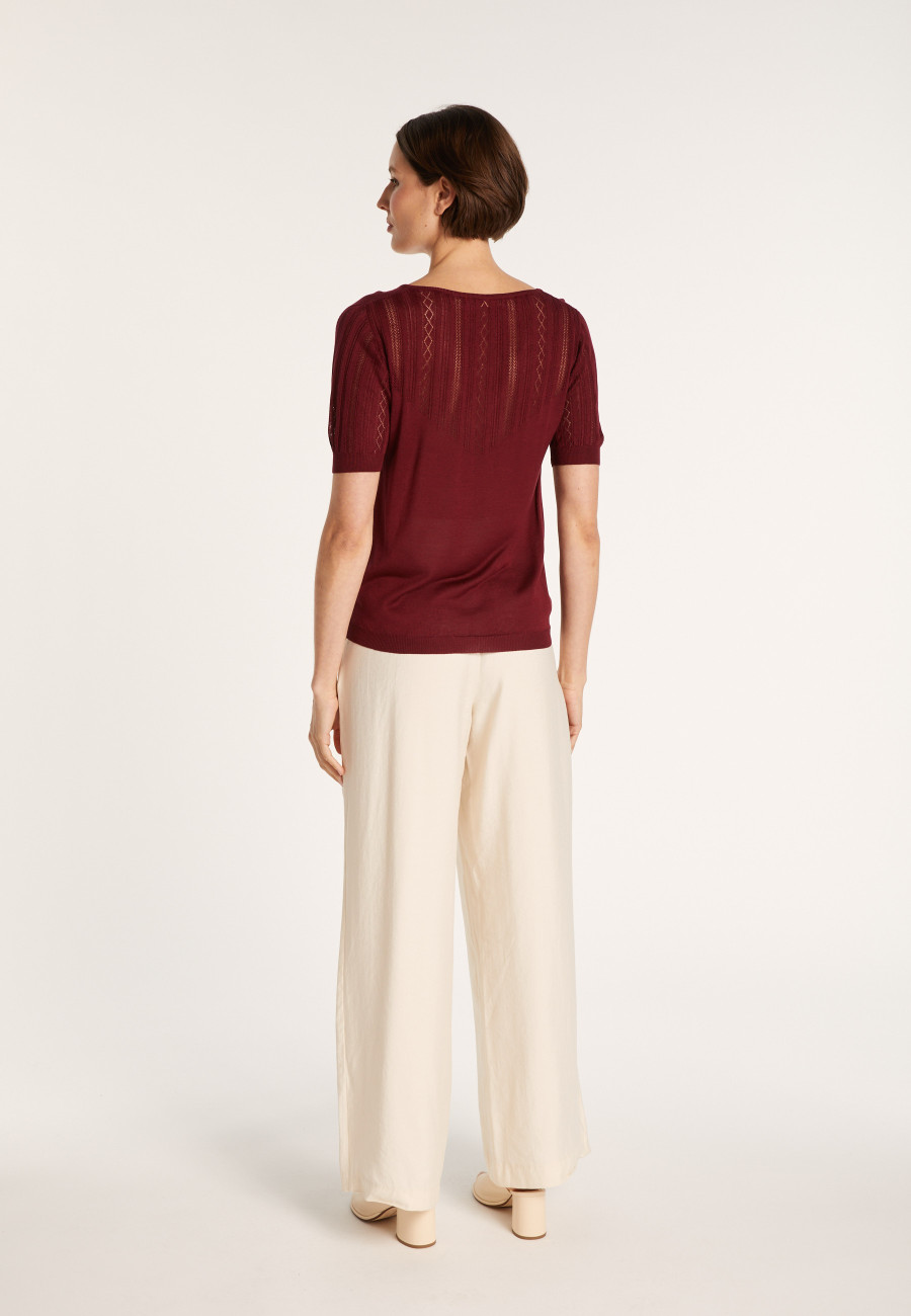 Silk lace top - JUSTICE