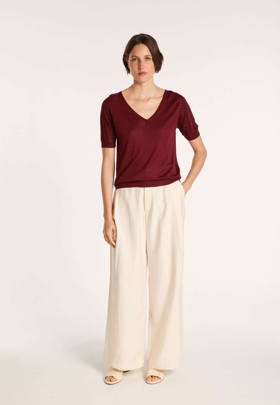 Silk lace top - JUSTICE