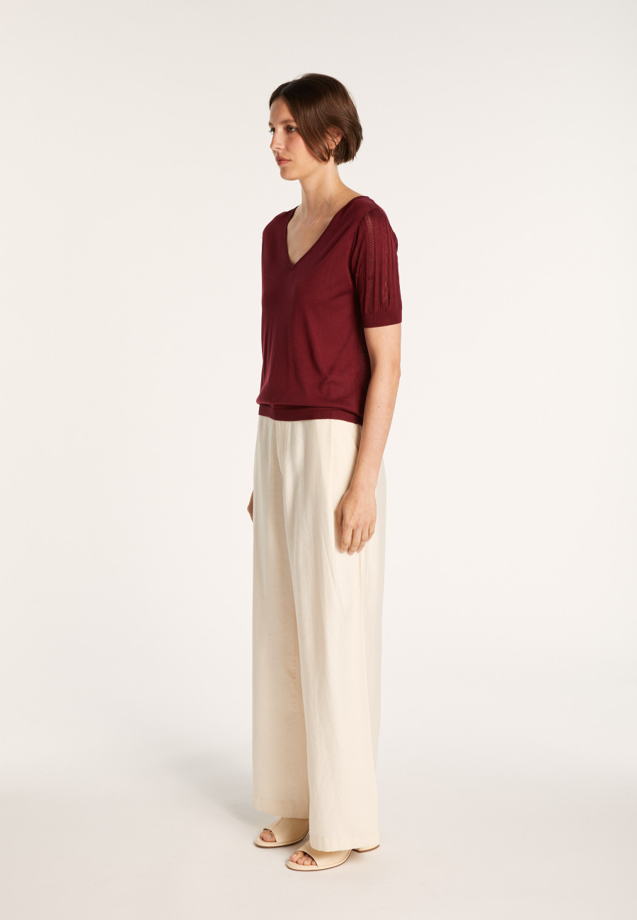 Silk lace top - JUSTICE