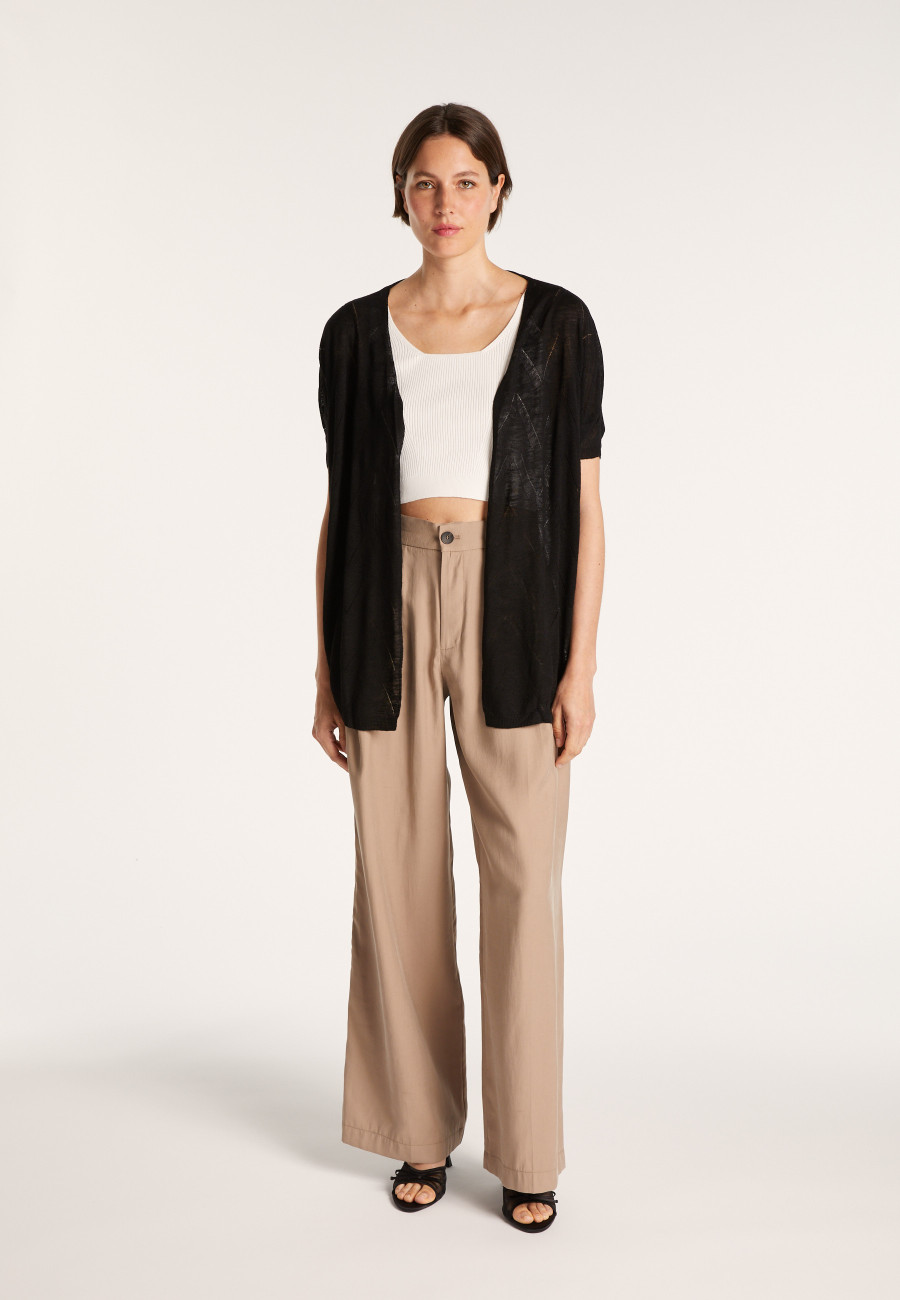 Colete longo de linho - Cid