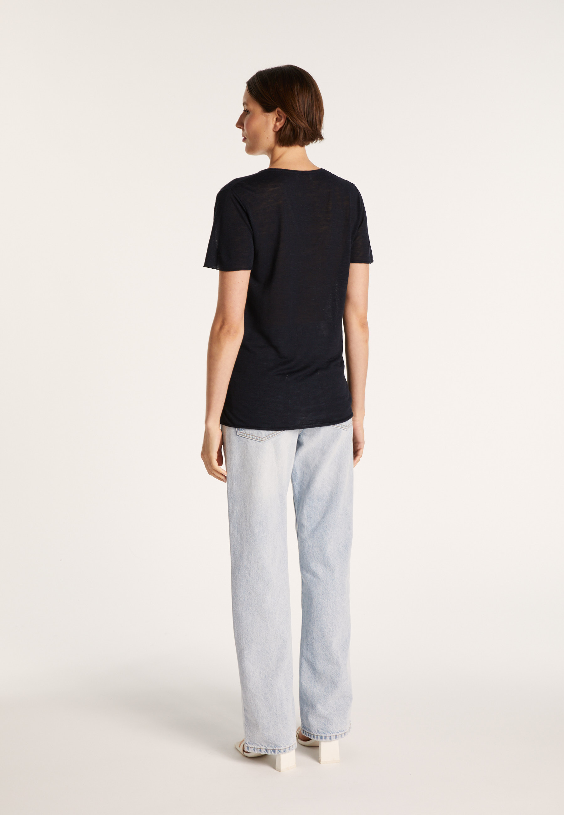 BALKAN  T SHIRT LIN FLAMME