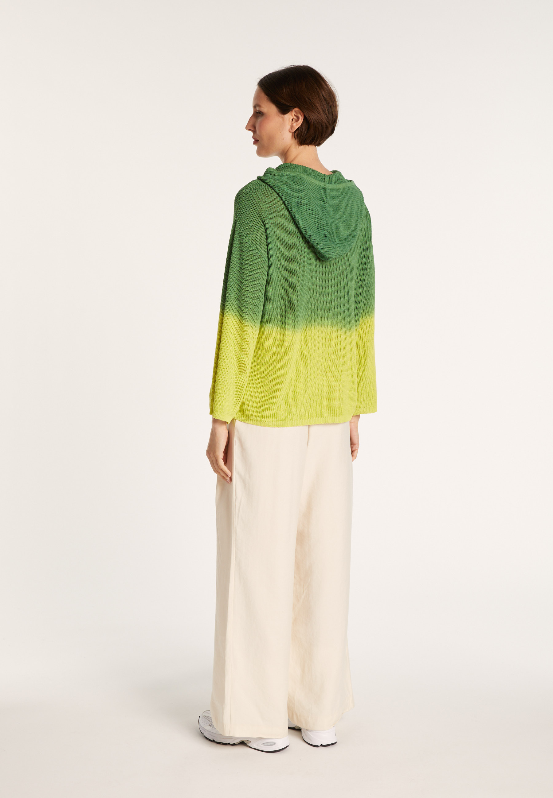 Pull dégradé à capuche - Colombe 6928 meleze - 22 Vert moyen