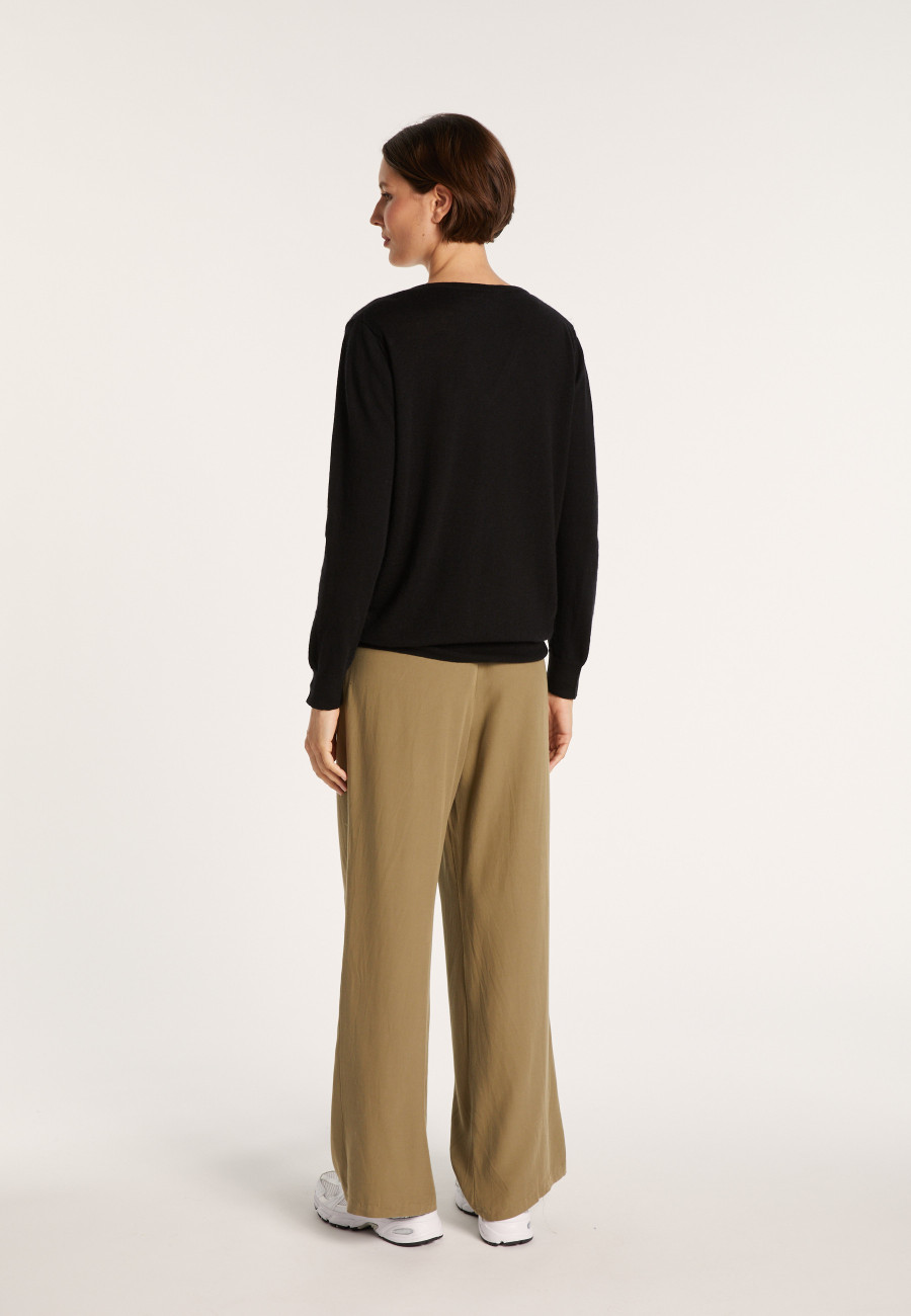 Suéter de linho e cashmere - Blondie