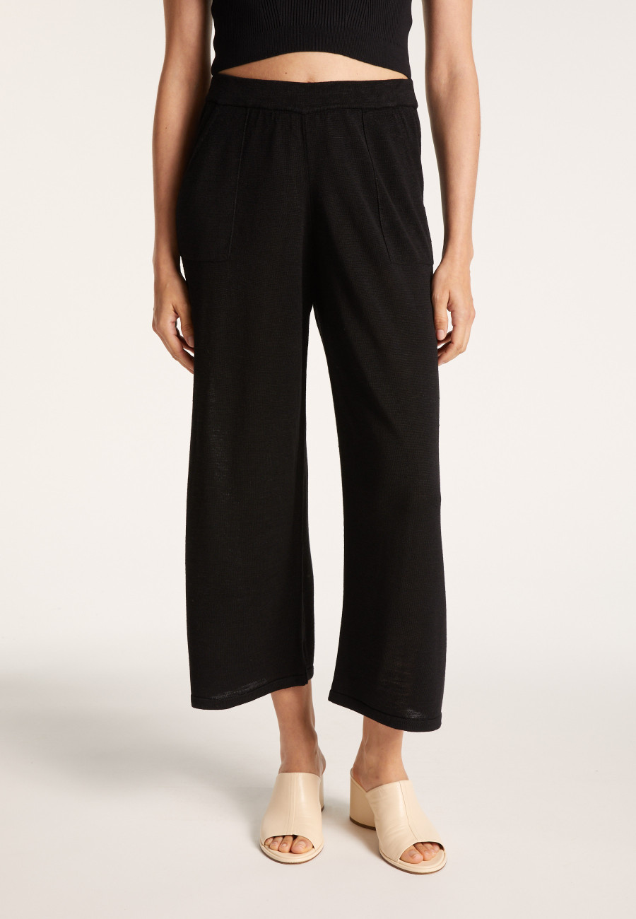 Calças de linho Slub - Liam