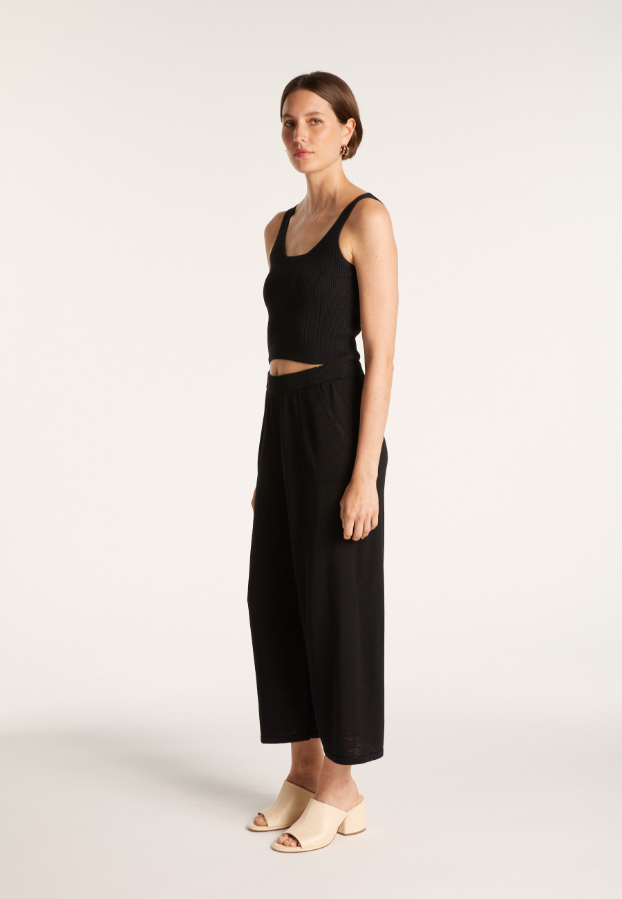 Calças de linho Slub - Liam