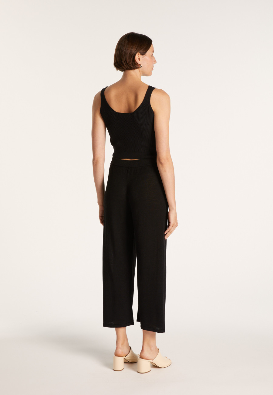 Calças de linho Slub - Liam