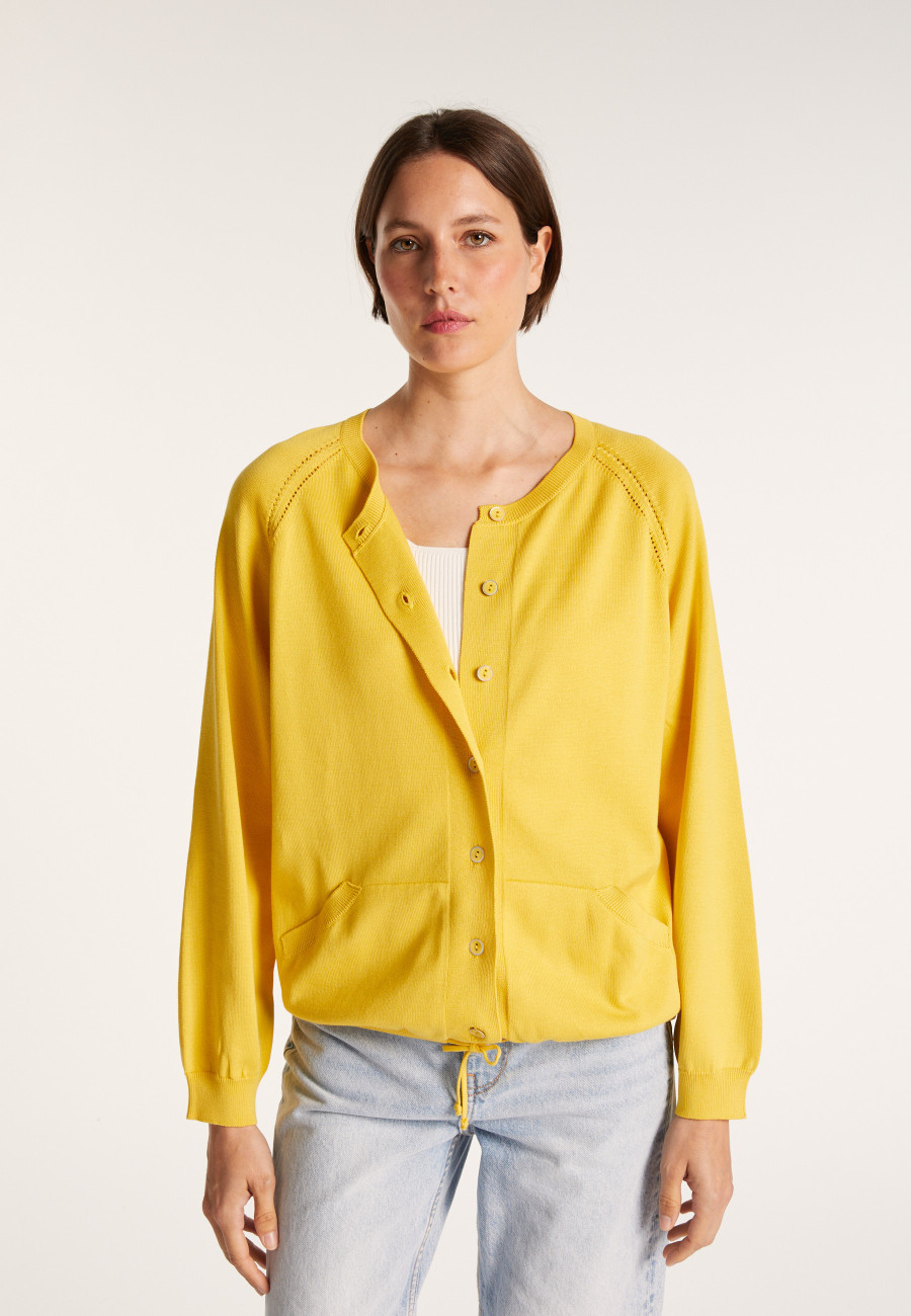 Colete de algodão com cordão - Aniss