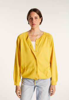 Gilet avec cordon en coton Aniss 6200 Blanc - 02 Blanc