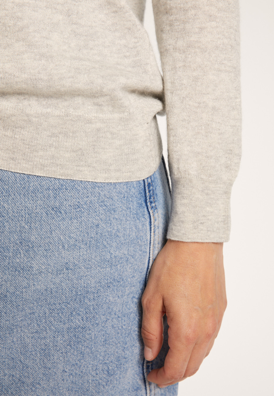 Suéter de linho e cashmere - Blondie