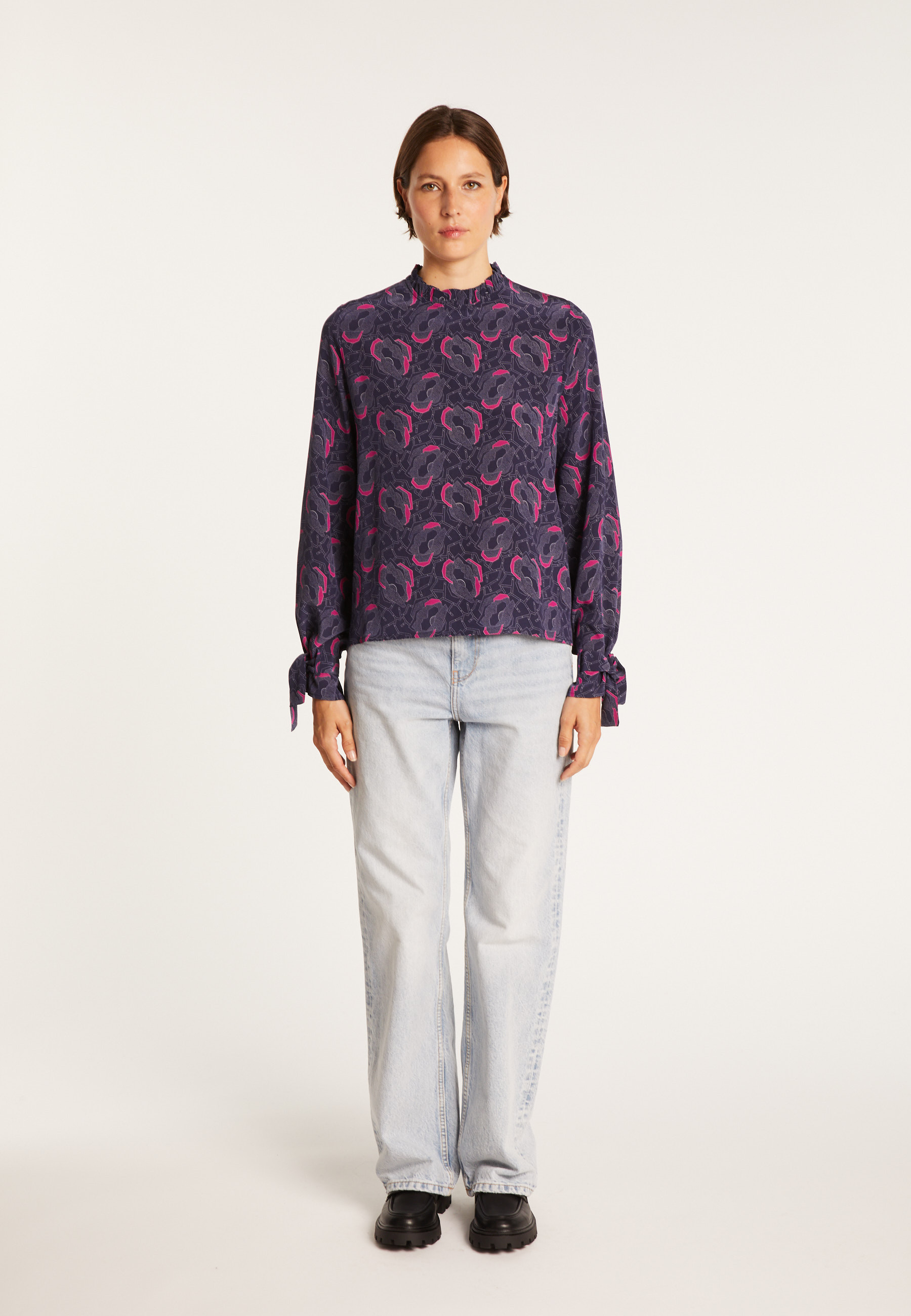 Silk blouse Maison Montagut x Maison Martin Morel - Exode