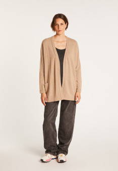 Cashmere cardigan with pockets – Hazel