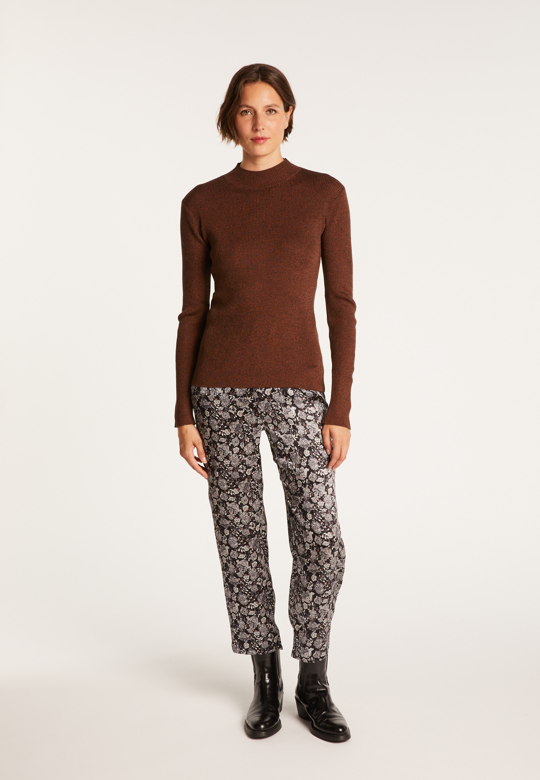 Pull col montant Ginette