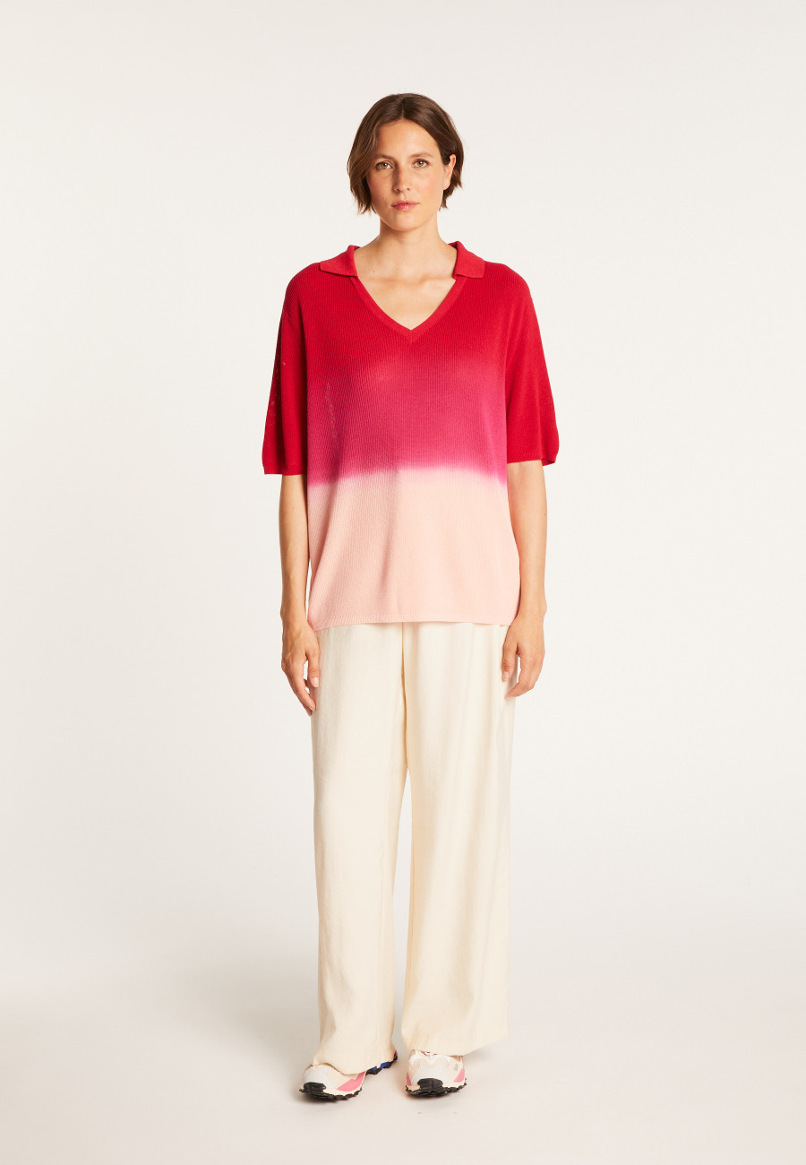 Camiseta com efeito profundo e tingido - Connor