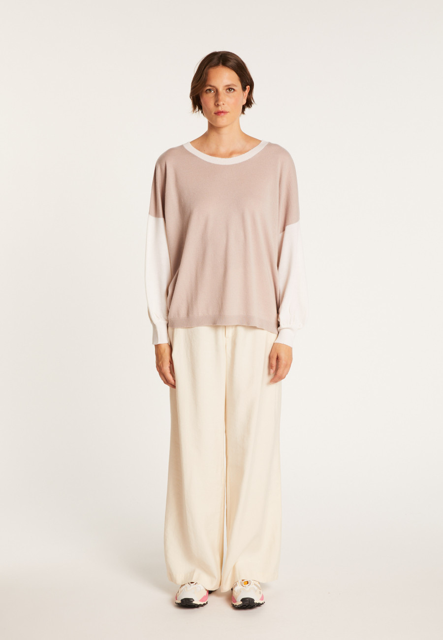 Loose-fit light cashmere sweater - Maya