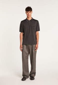 Polo shirt made of Fil lumière Vadim