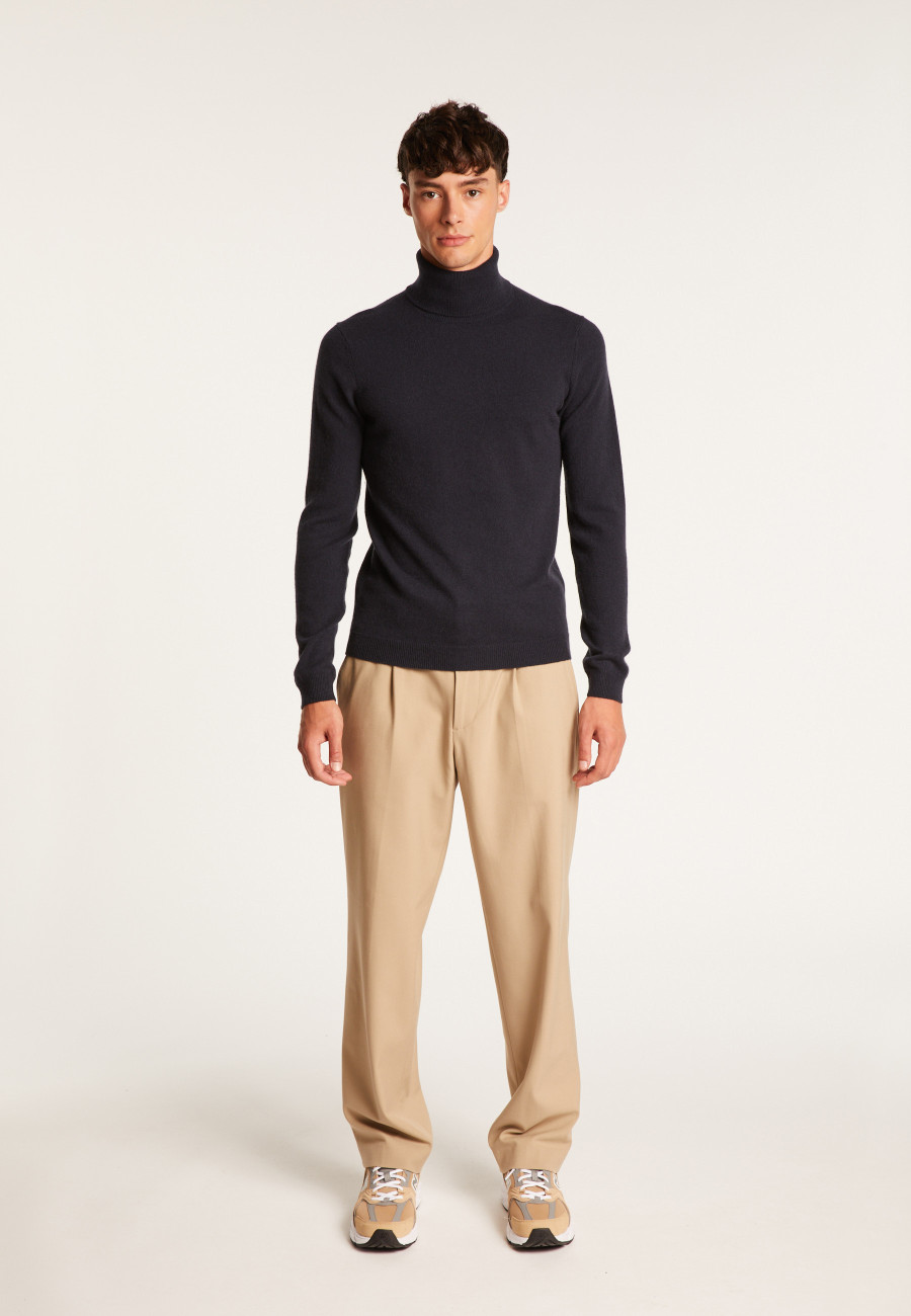 Suéter de cashmere com gola alta - Bruno