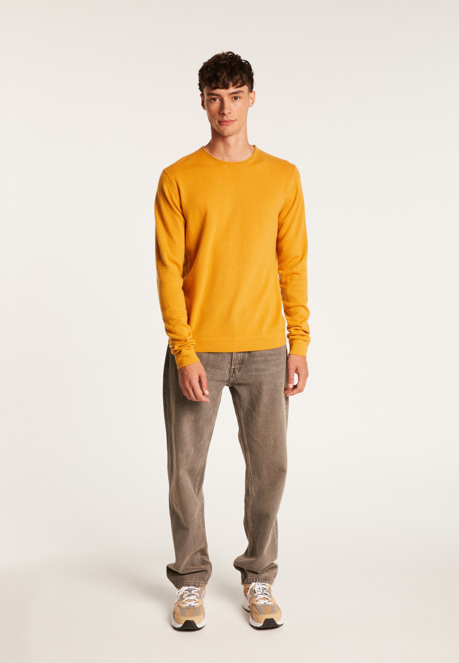 Suéter de cashmere com gola enrolada - Ernest