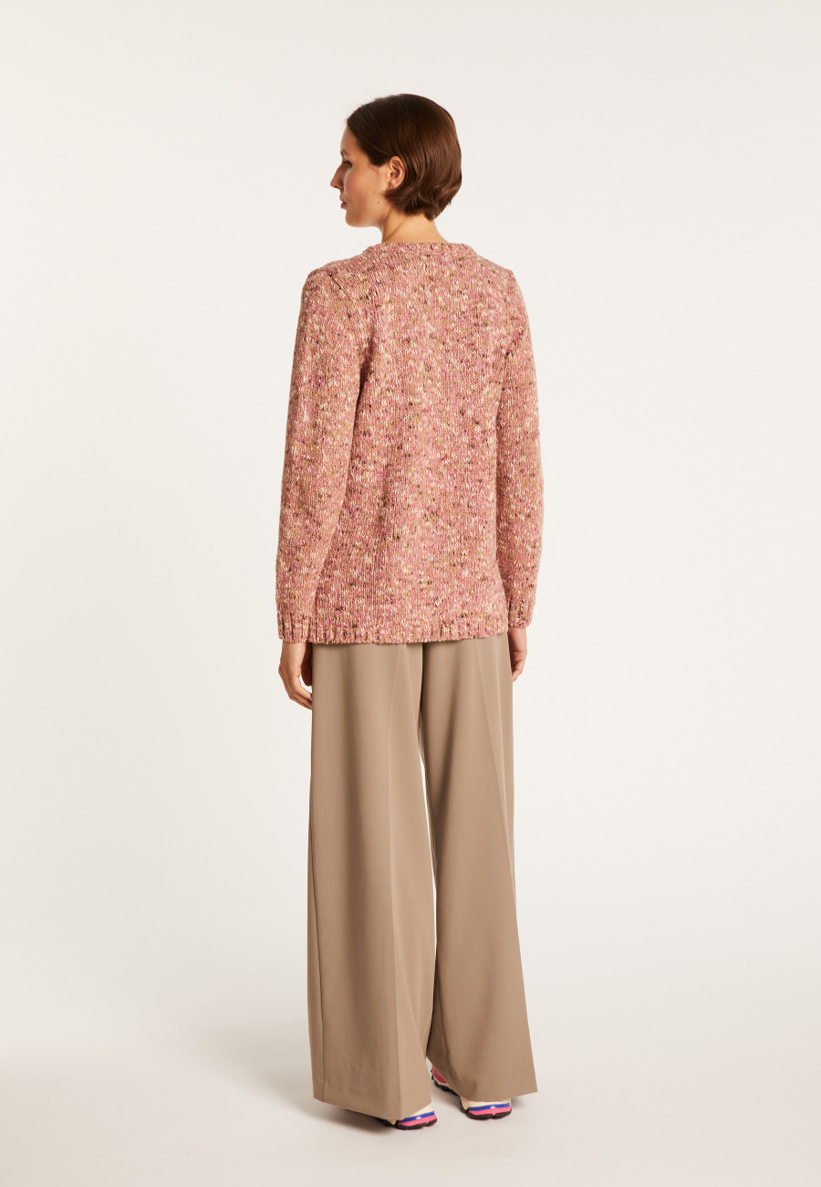 Marled V-neck jumper - Promesse