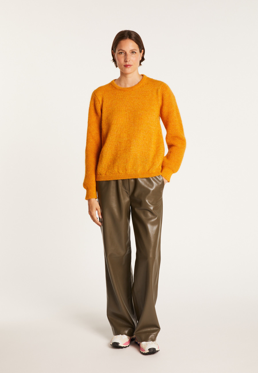 Suéter de bolinhas de mohair - Perla