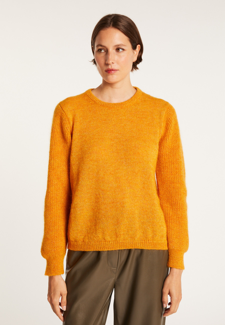 Suéter de bolinhas de mohair - Perla