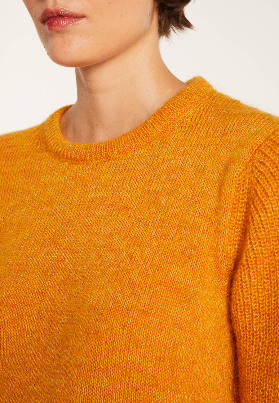 Suéter de bolinhas de mohair - Perla