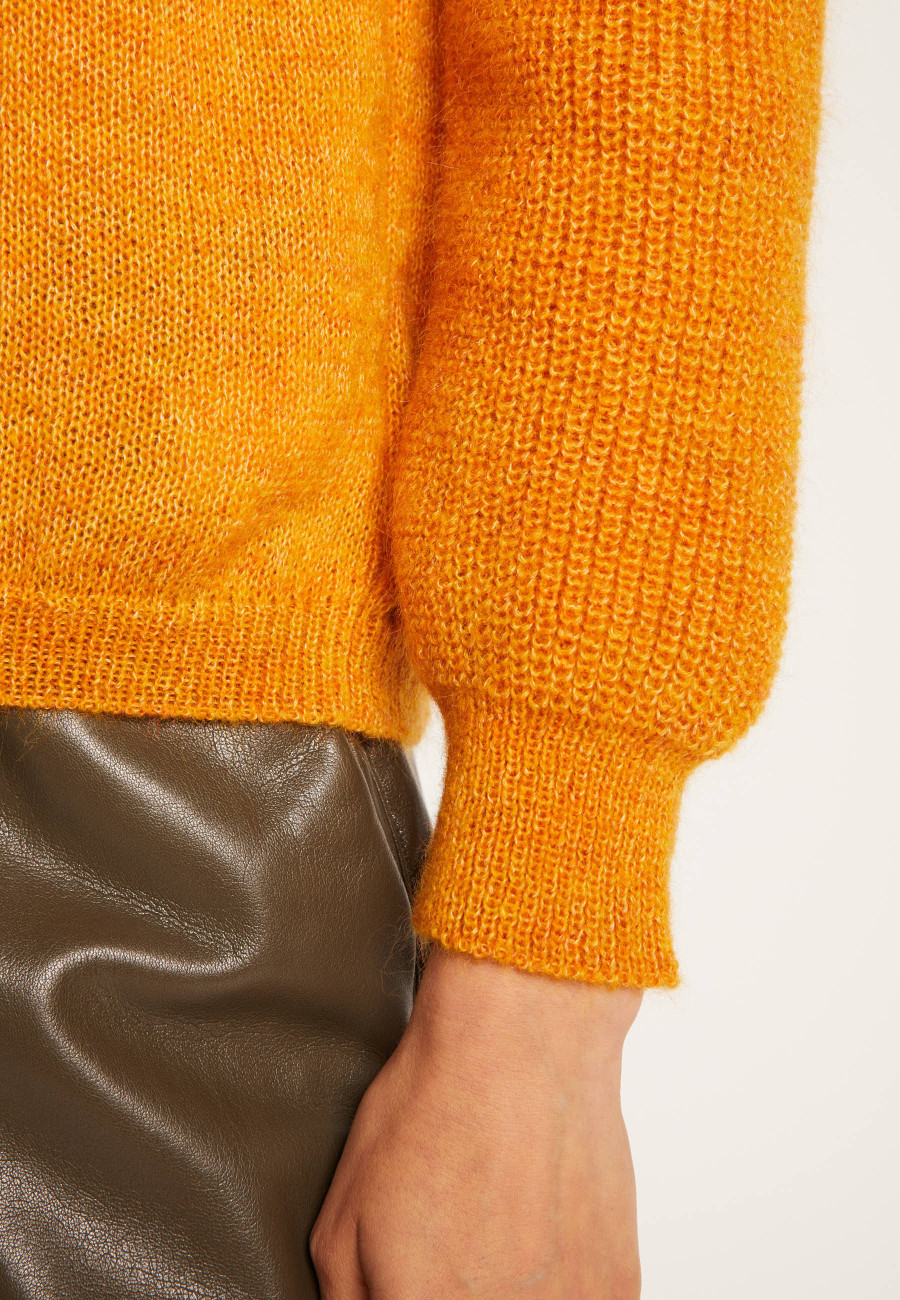 Suéter de bolinhas de mohair - Perla