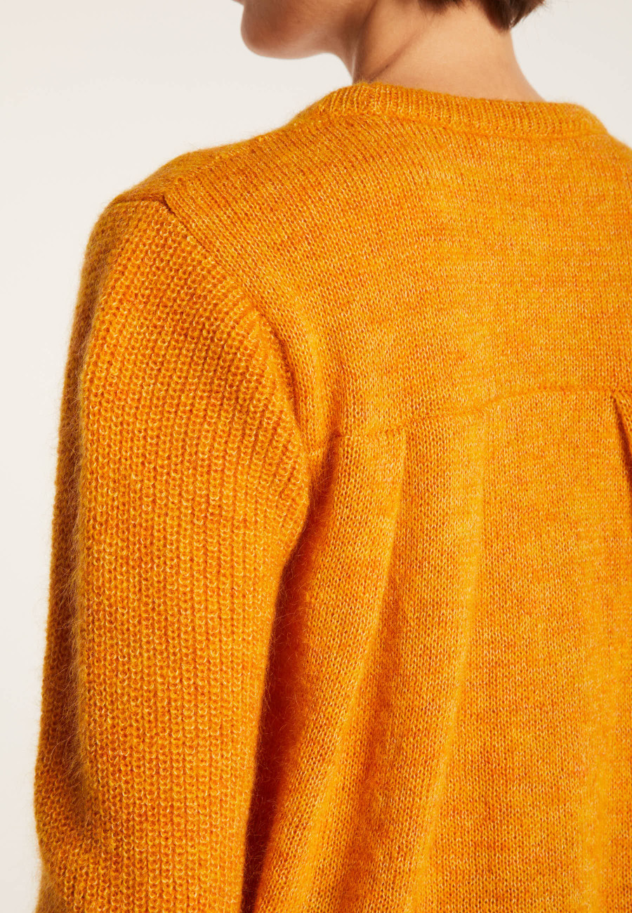 Suéter de bolinhas de mohair - Perla