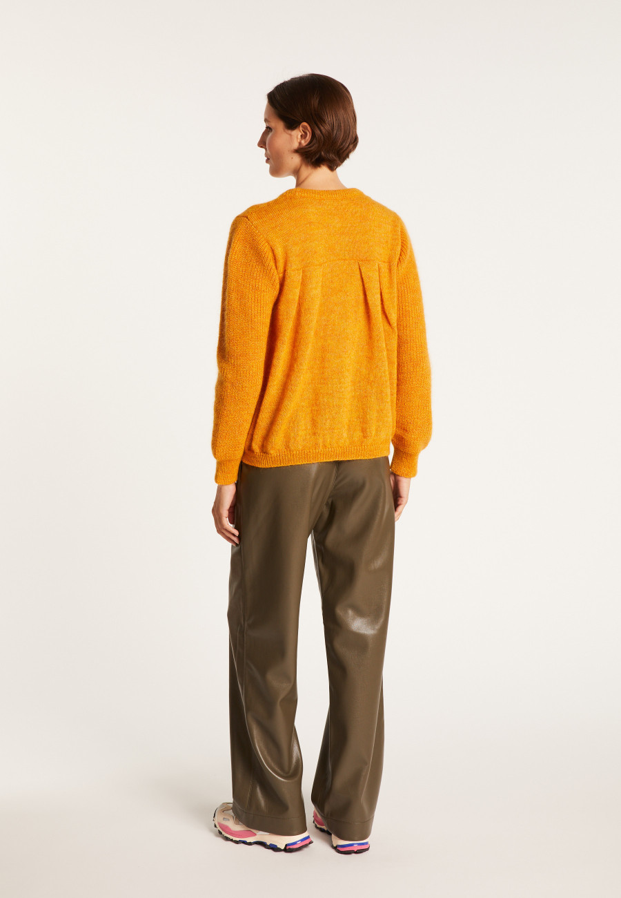 Suéter de bolinhas de mohair - Perla