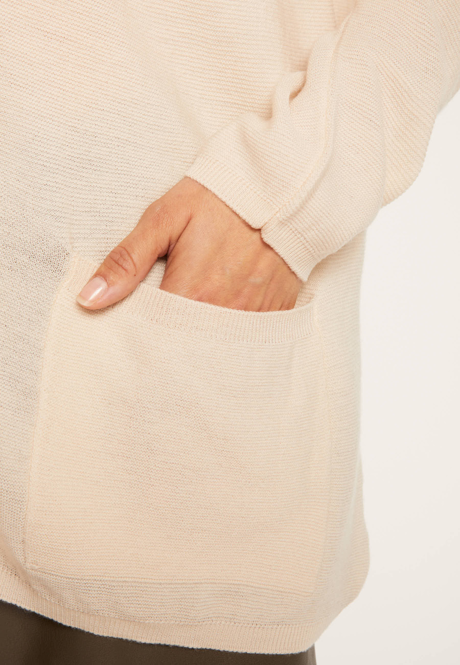 Cardigan de lã oversized - Georgia