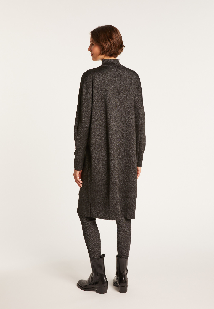 Loose-fit dress with high-neck — Grazia