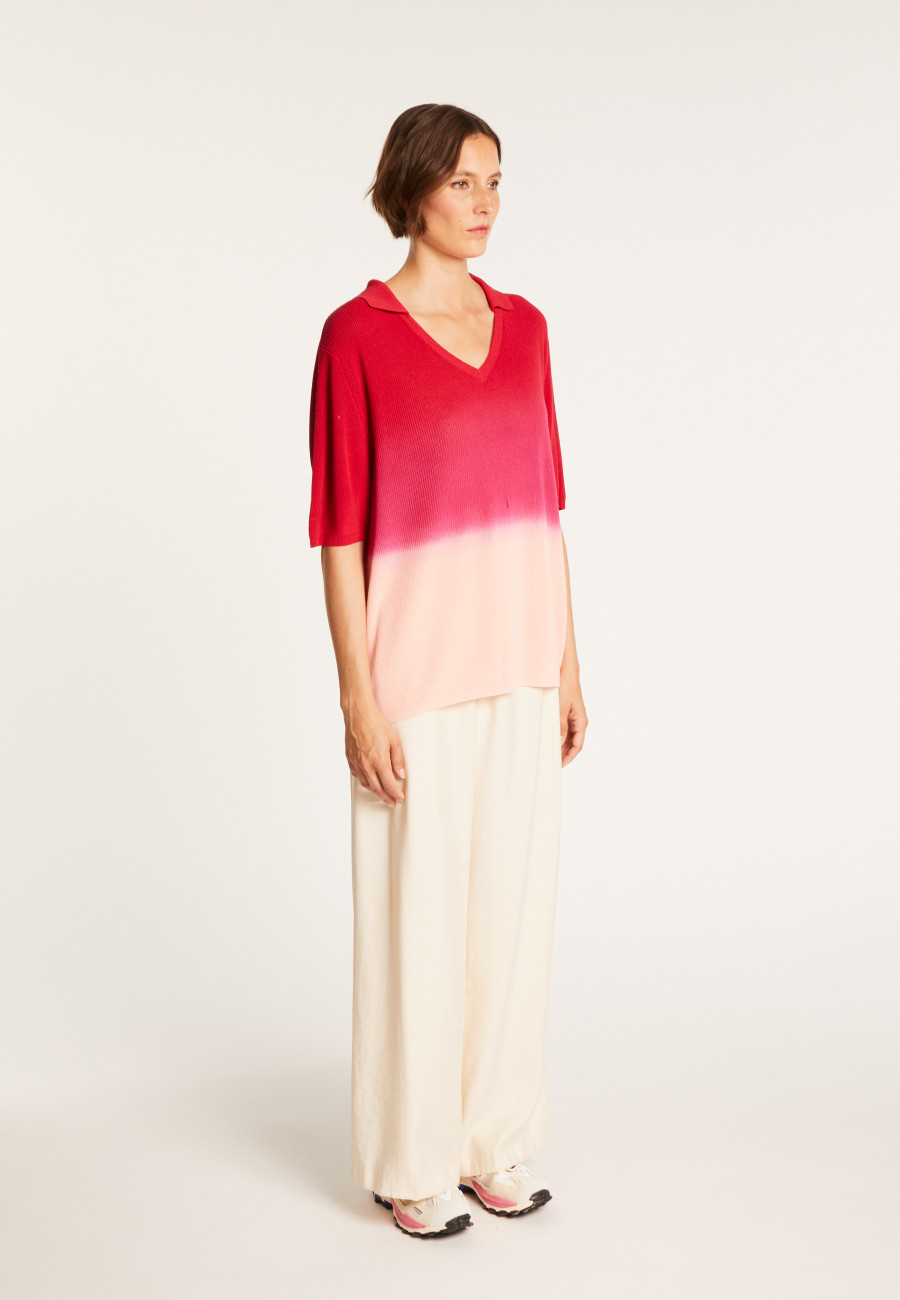 Camiseta com efeito profundo e tingido - Connor