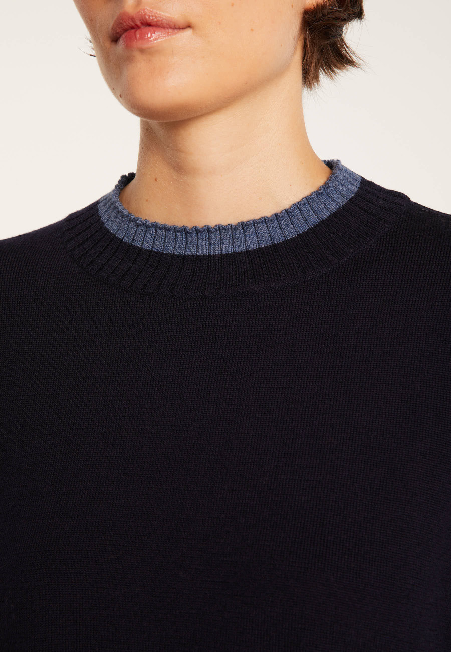 Two-tone wool sweater - Gimmie