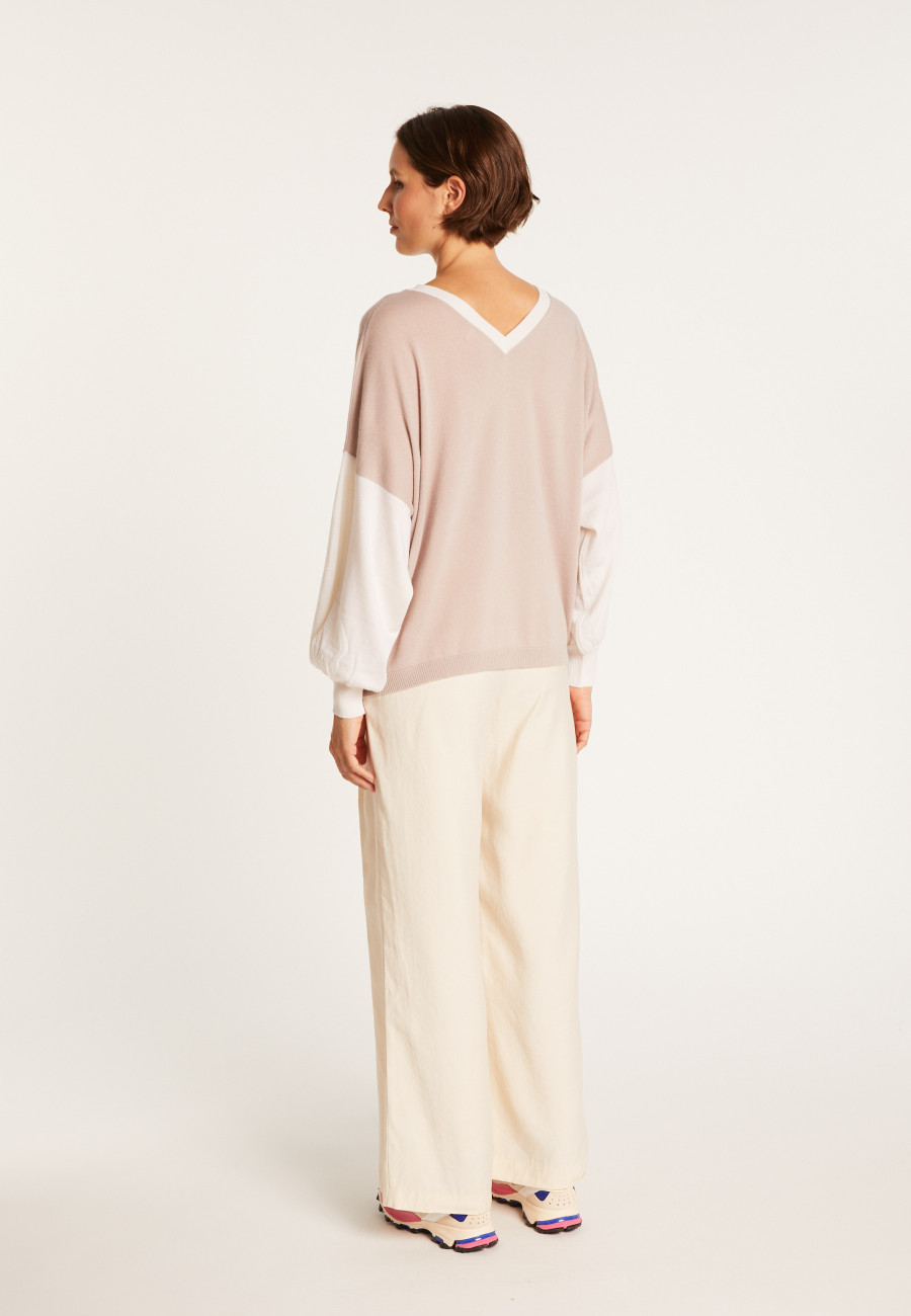 Loose-fit light cashmere sweater - Maya