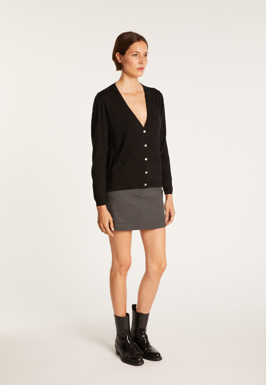 100% merino wool cardigan - Baby