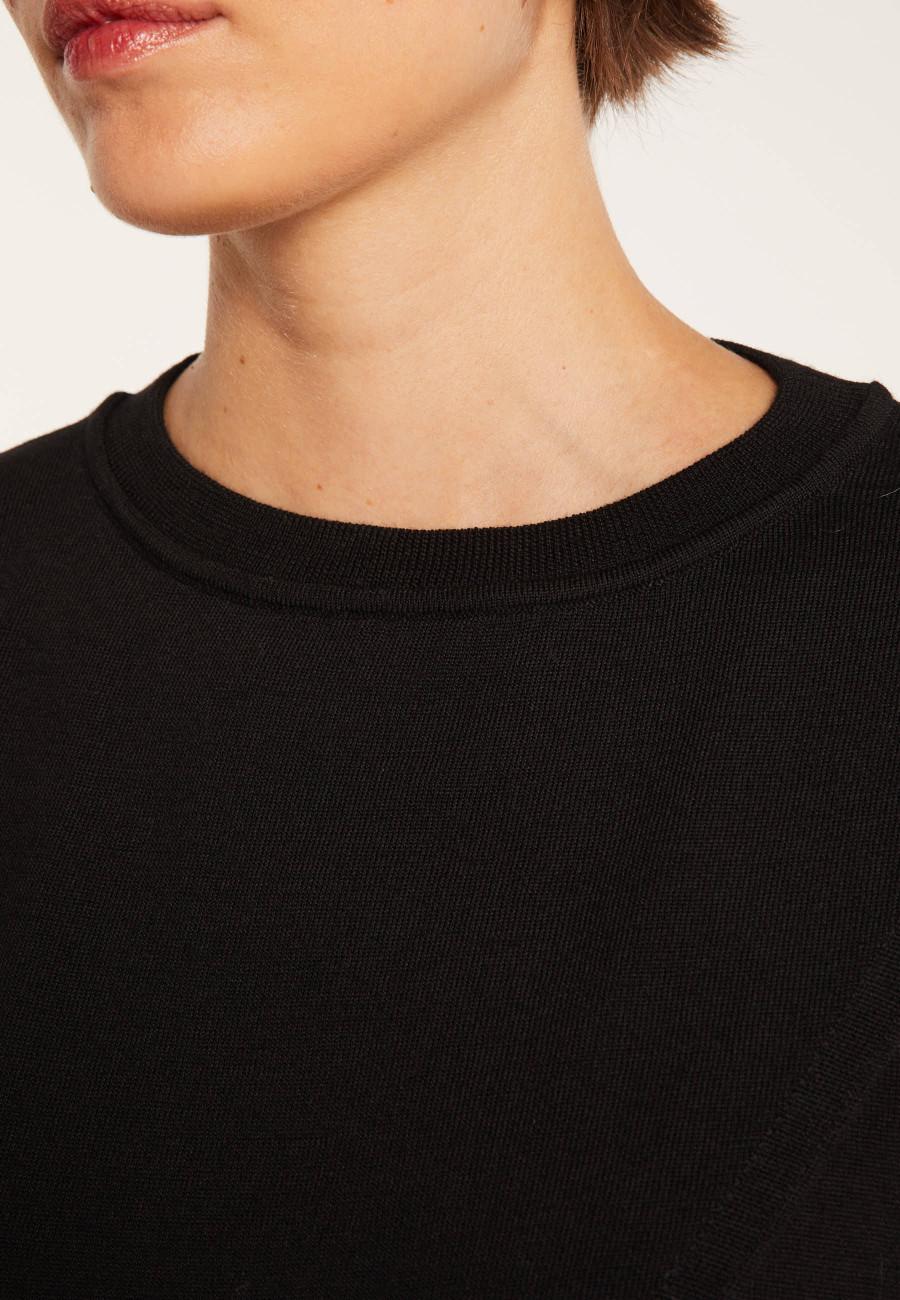 Suéter de lã crossover - Fredi