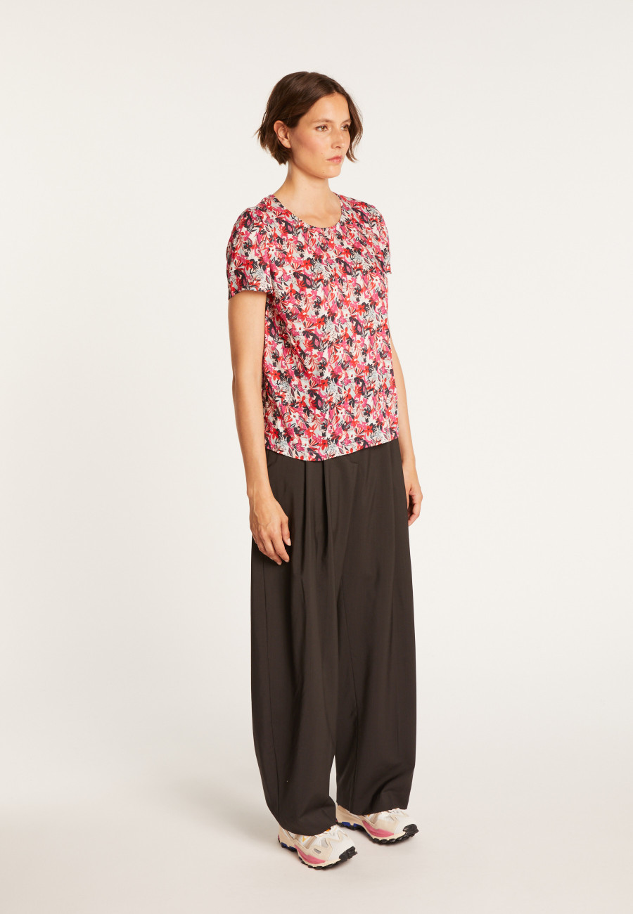 Floral viscose top - Nantes