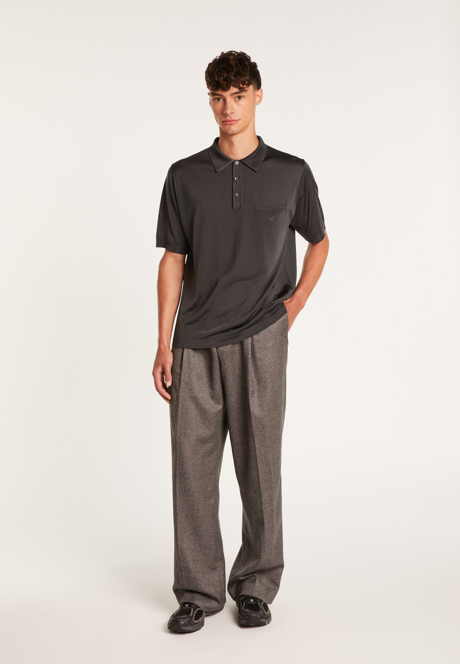 Camisa Polo em Fio Leve - Vadim